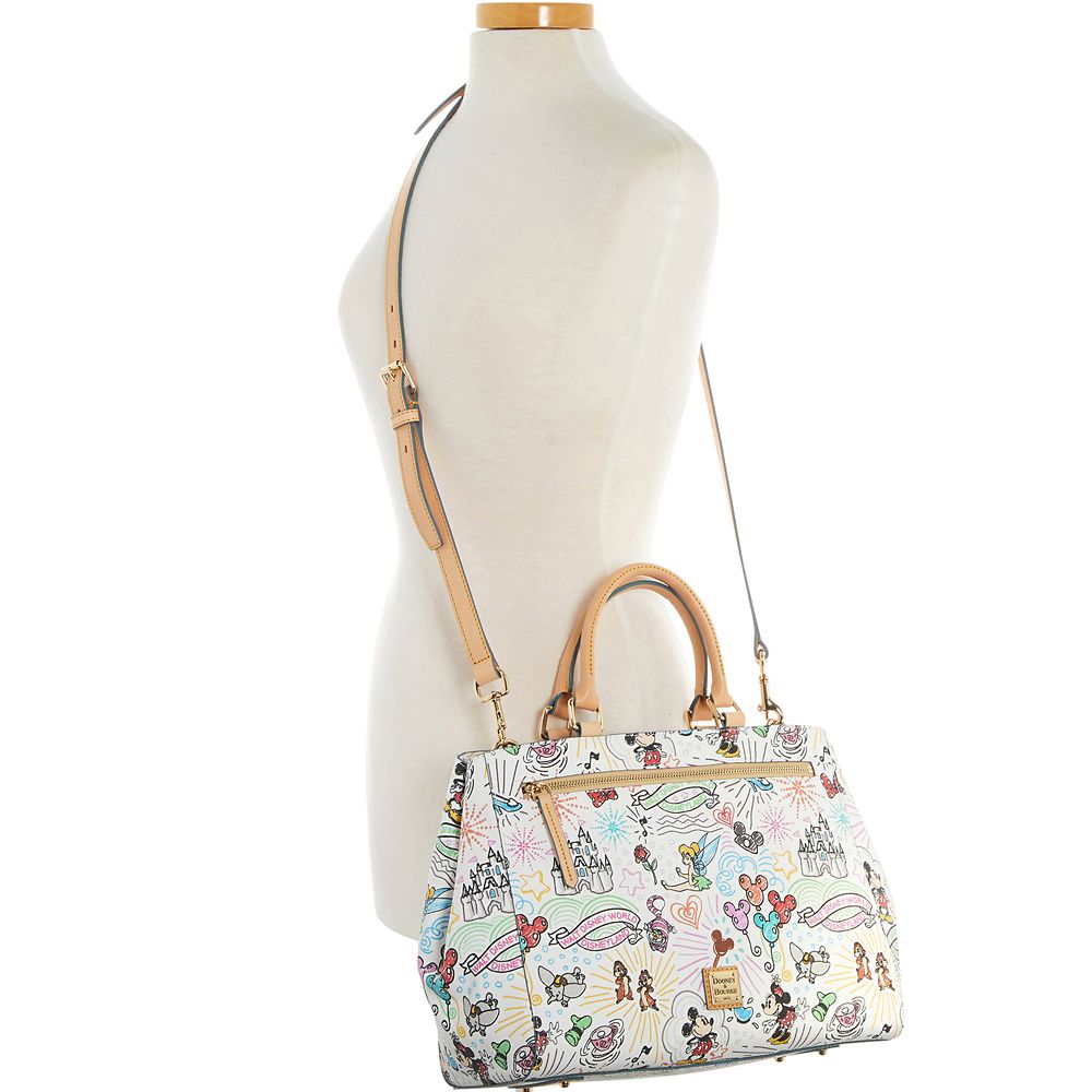 Disney Sketch Satchel Bag by Dooney & Bourke