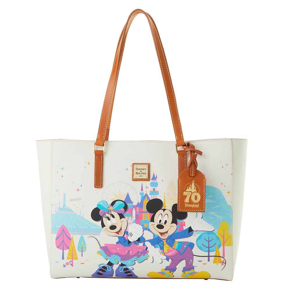 Disney Disneyland 70周年 キャッスル トートバッグ 2way Mickey Mouse and Friends Dooney & Bourke Tote Bag