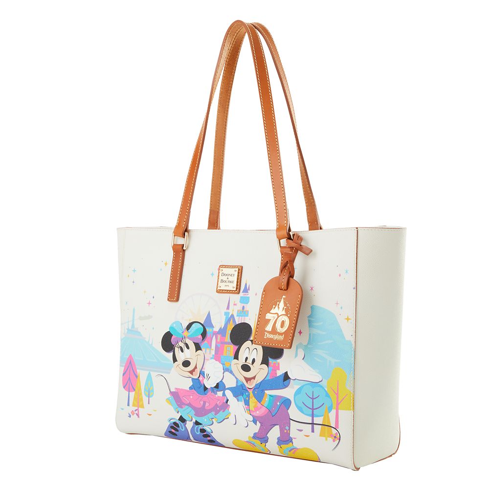 Mickey Mouse and Friends Dooney & Bourke Tote Bag - Disneyland 70th Anniversary