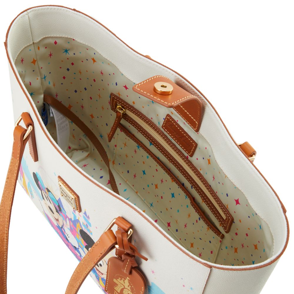 Mickey Mouse and Friends Dooney & Bourke Tote Bag - Disneyland 70th Anniversary