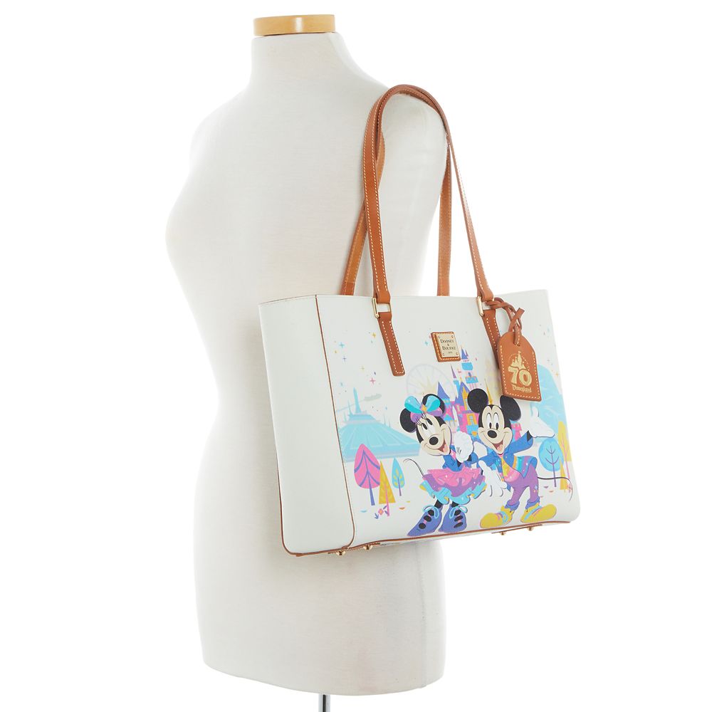 Mickey Mouse and Friends Dooney & Bourke Tote Bag - Disneyland 70th Anniversary