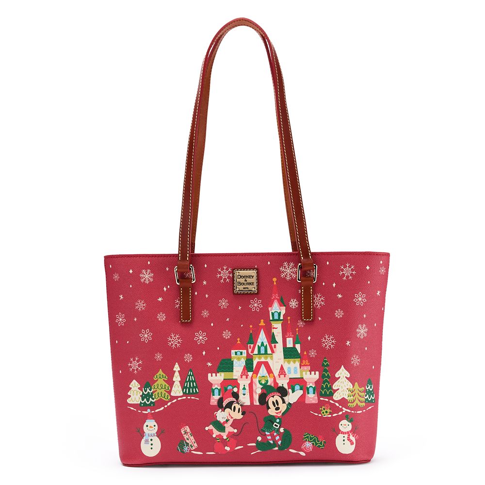 Mickey Mouse Family Christmas Dooney & Bourke Tote Bag Exclusive Official shopDisney