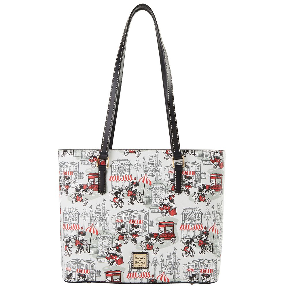 Mickey and Minnie Mouse Main Street Dooney & Bourke Tote Bag &ndash; Exclusive