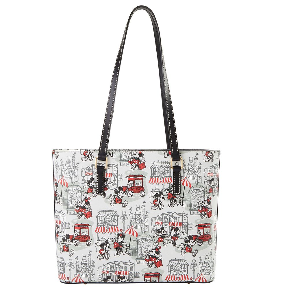 Mickey and Minnie Mouse Main Street Dooney & Bourke Tote Bag &ndash; Exclusive