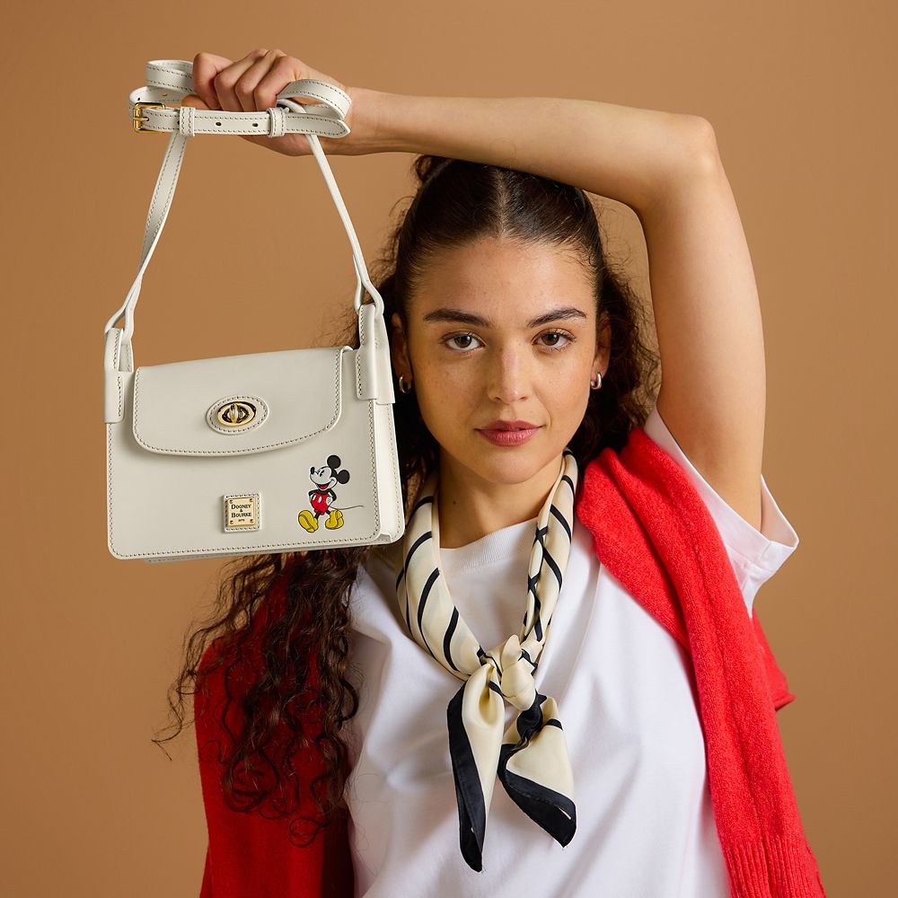 Mickey Mouse Dooney & Bourke Crossbody Bag &ndash; White