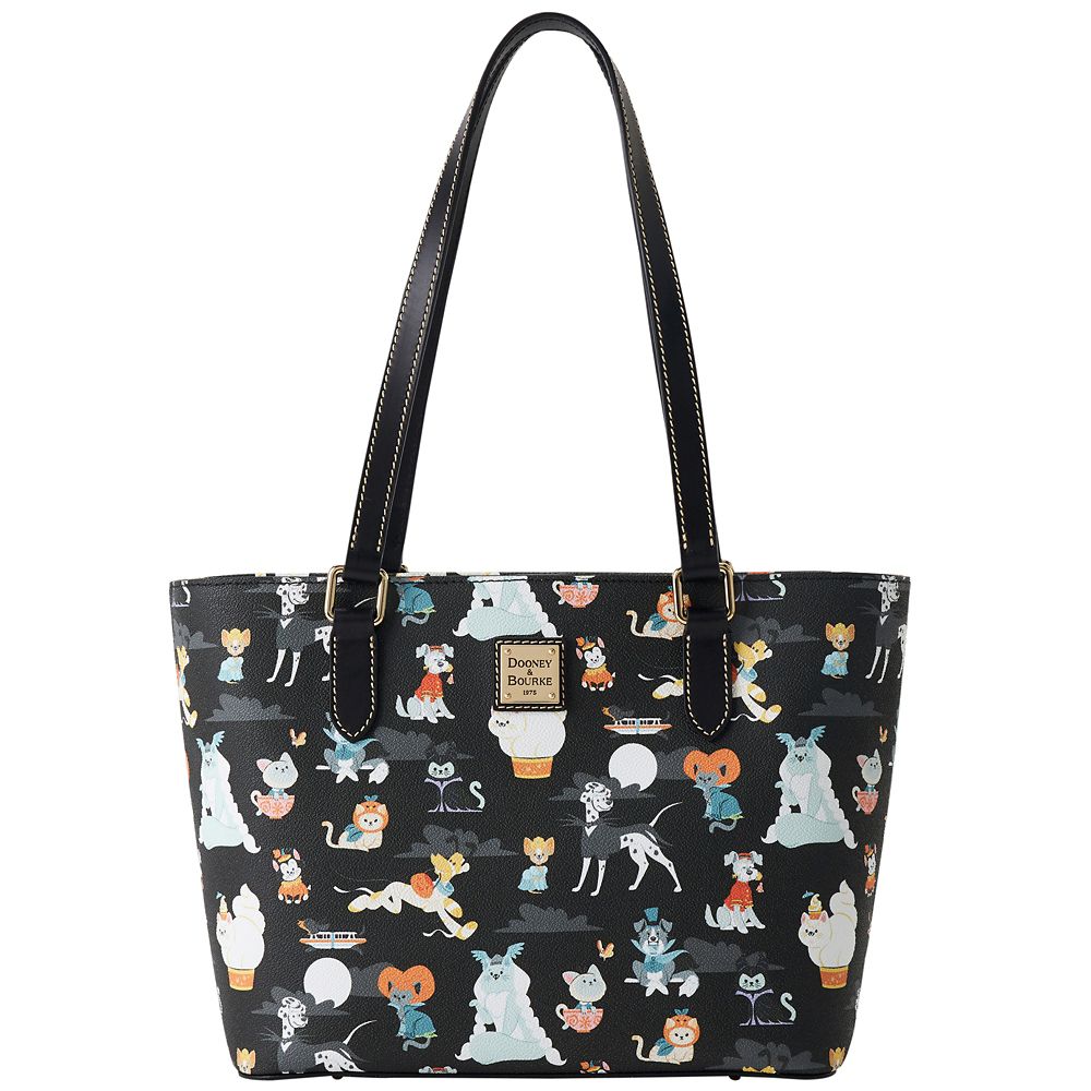 Disney Cats and Dogs Halloween Dooney & Bourke Tote Bag