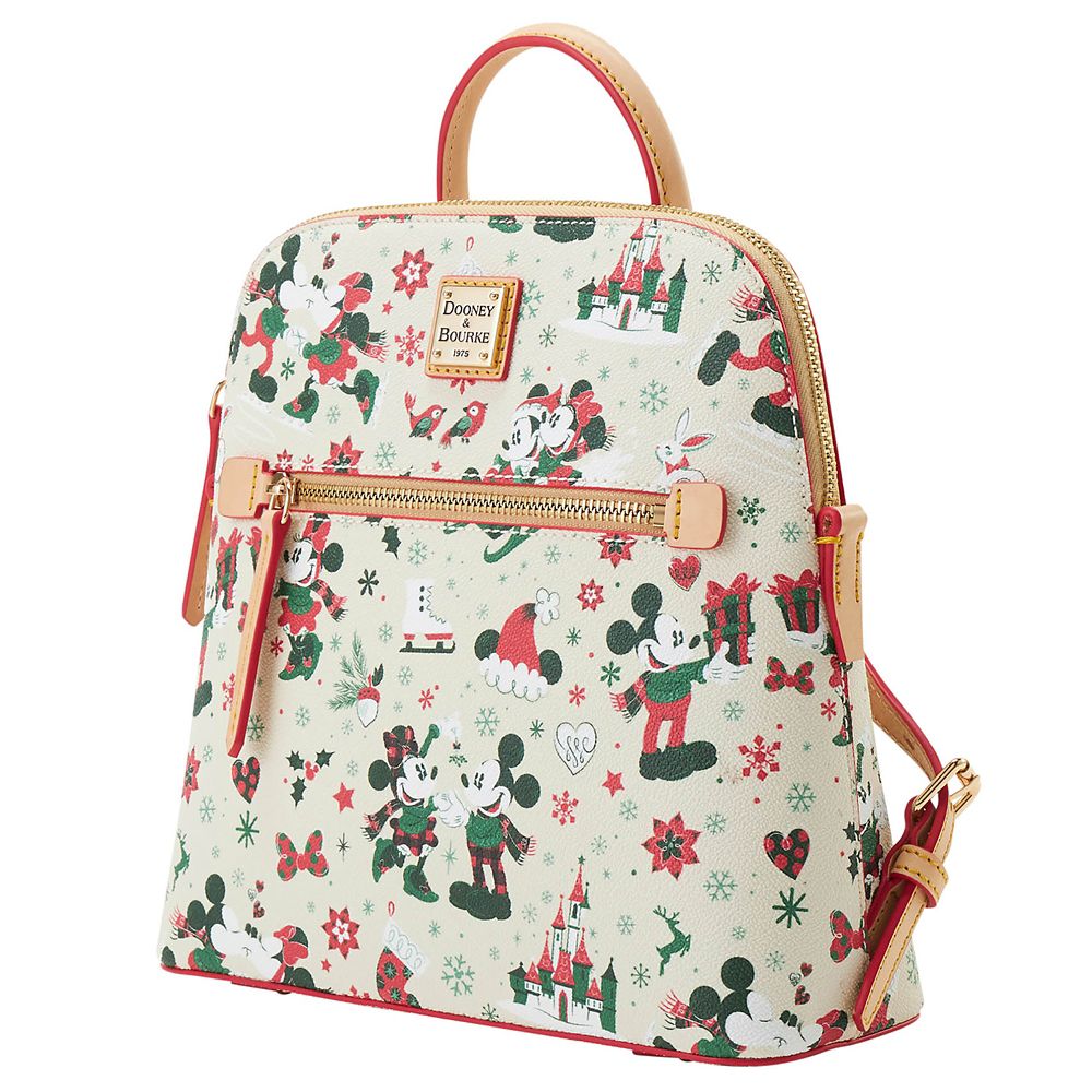 Mickey and Minnie Mouse Holiday Dooney & Bourke Backpack &ndash; Exclusive