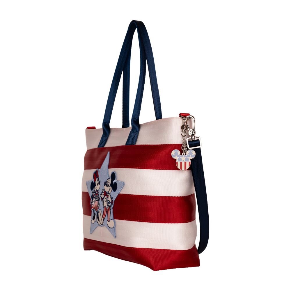 Mickey and Minnie Mouse Americana Tote Bag by Harveys
