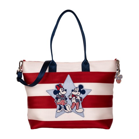 Сумки Harveys Mickey and Minnie Mouse Americana Tote Bag by