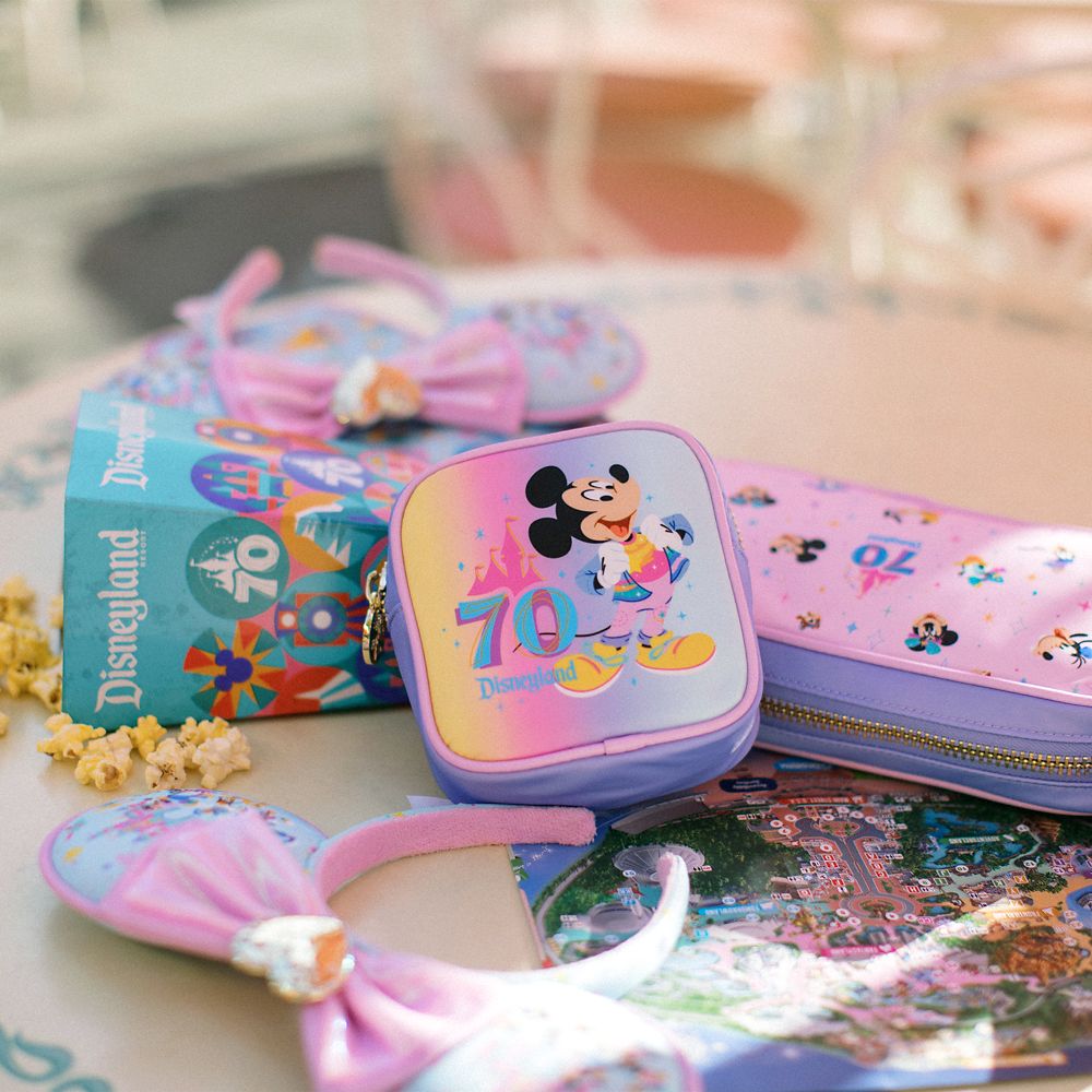 Mickey Mouse Mini Pouch by Stoney Clover Lane &ndash; Disneyland 70th Anniversary