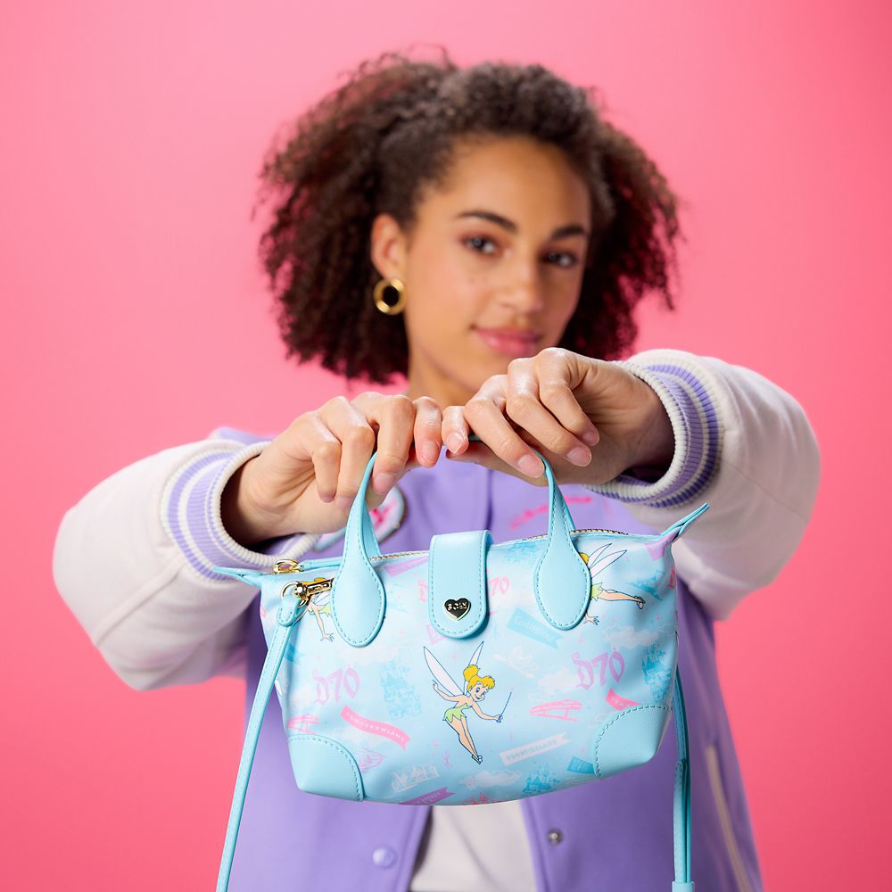 Tinker Bell Mini Pouchette Bag by Stoney Clover Lane &ndash; Disneyland 70th Anniversary