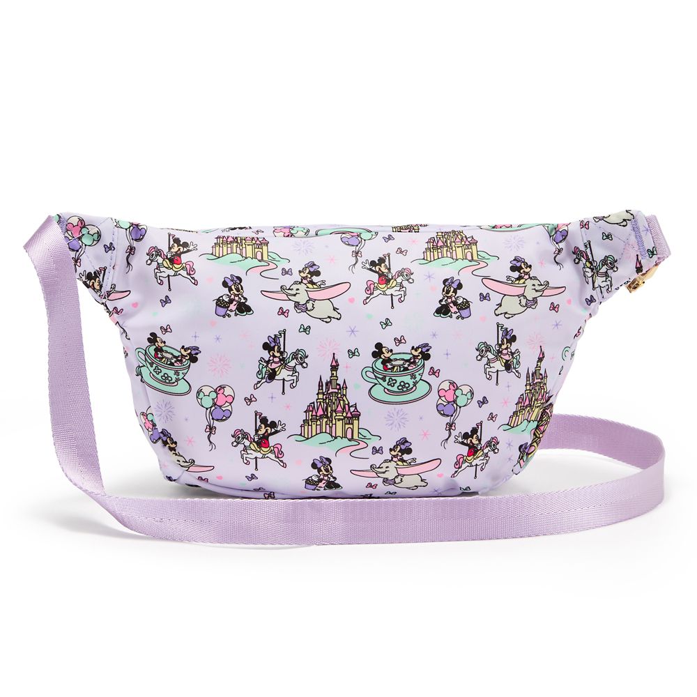 Mickey and Minnie Mouse in the Parks Jumbo Belt Bag by Stoney Clover Lane