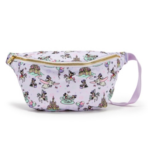 Сумки Stoney Clover Lane Mickey and Minnie Mouse in the Parks Jumbo Belt Bag by