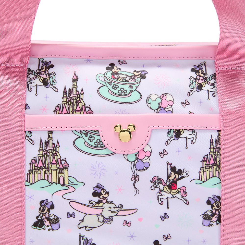 Mickey and Minnie Mouse in the Parks Weekend Tote Bag by Stoney Clover Lane &ndash; Exclusive