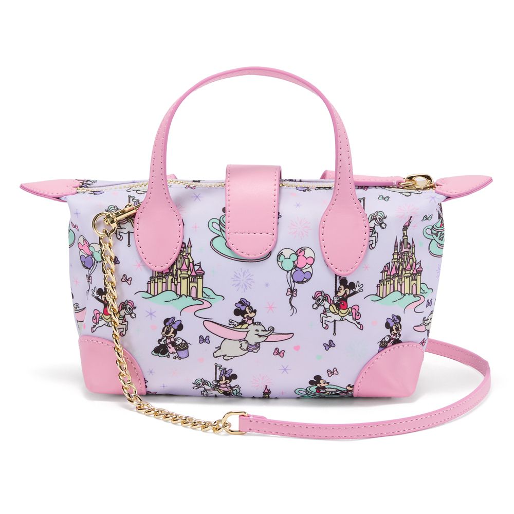 Mickey and Minnie Mouse in the Parks Mini Pouchette Bag by Stoney Clover Lane