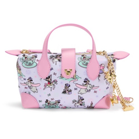 Сумки Stoney Clover Lane Mickey and Minnie Mouse in the Parks Mini Pouchette Bag by