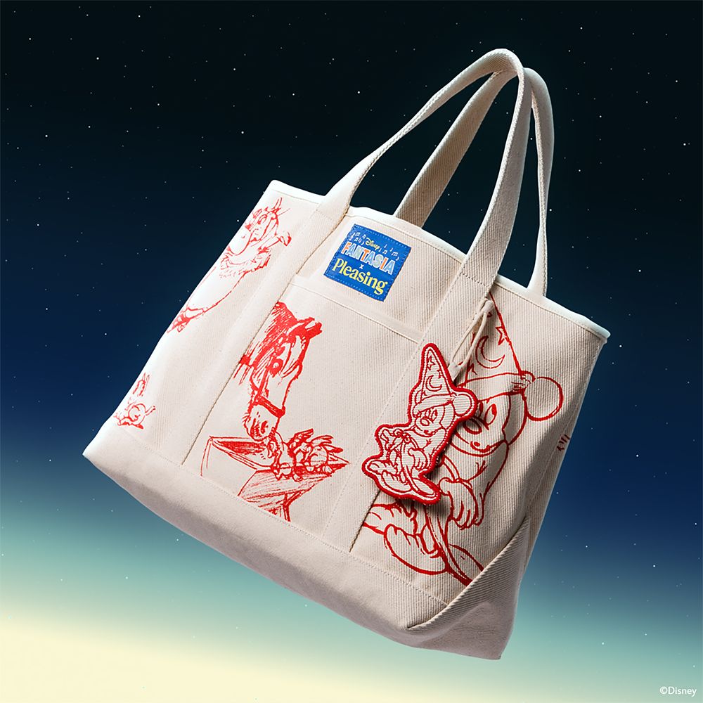 Disney Fantasia x Pleasing L'Apprenti Sorcier Tote in Red