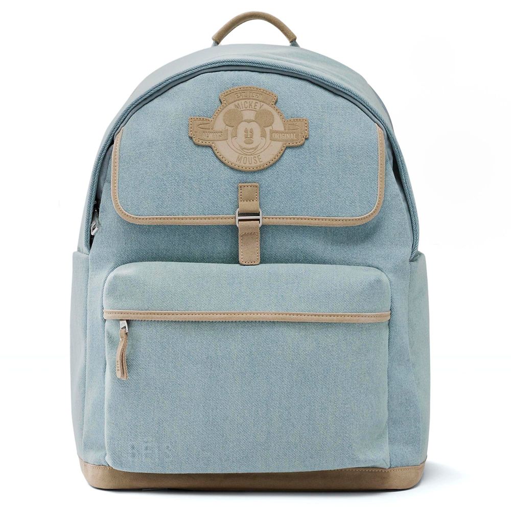 Mickey Mouse Denim Backpack by B&Eacute;IS