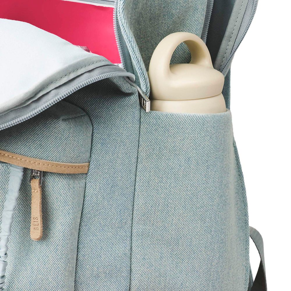 Mickey Mouse Denim Backpack by B&Eacute;IS
