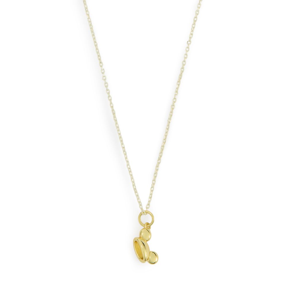 Mickey Mouse Ear Hat Necklace