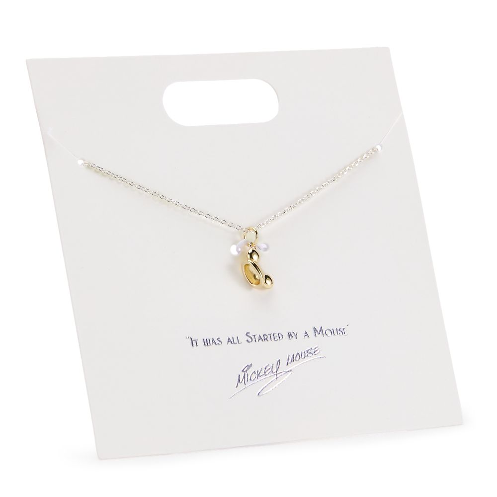 Mickey Mouse Ear Hat Necklace