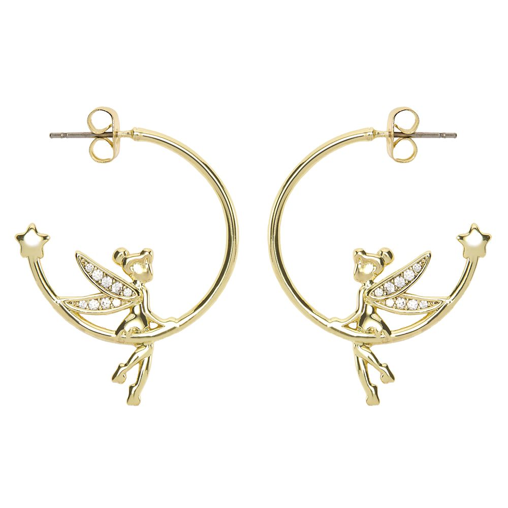 Tinker Bell Half Hoop Earrings