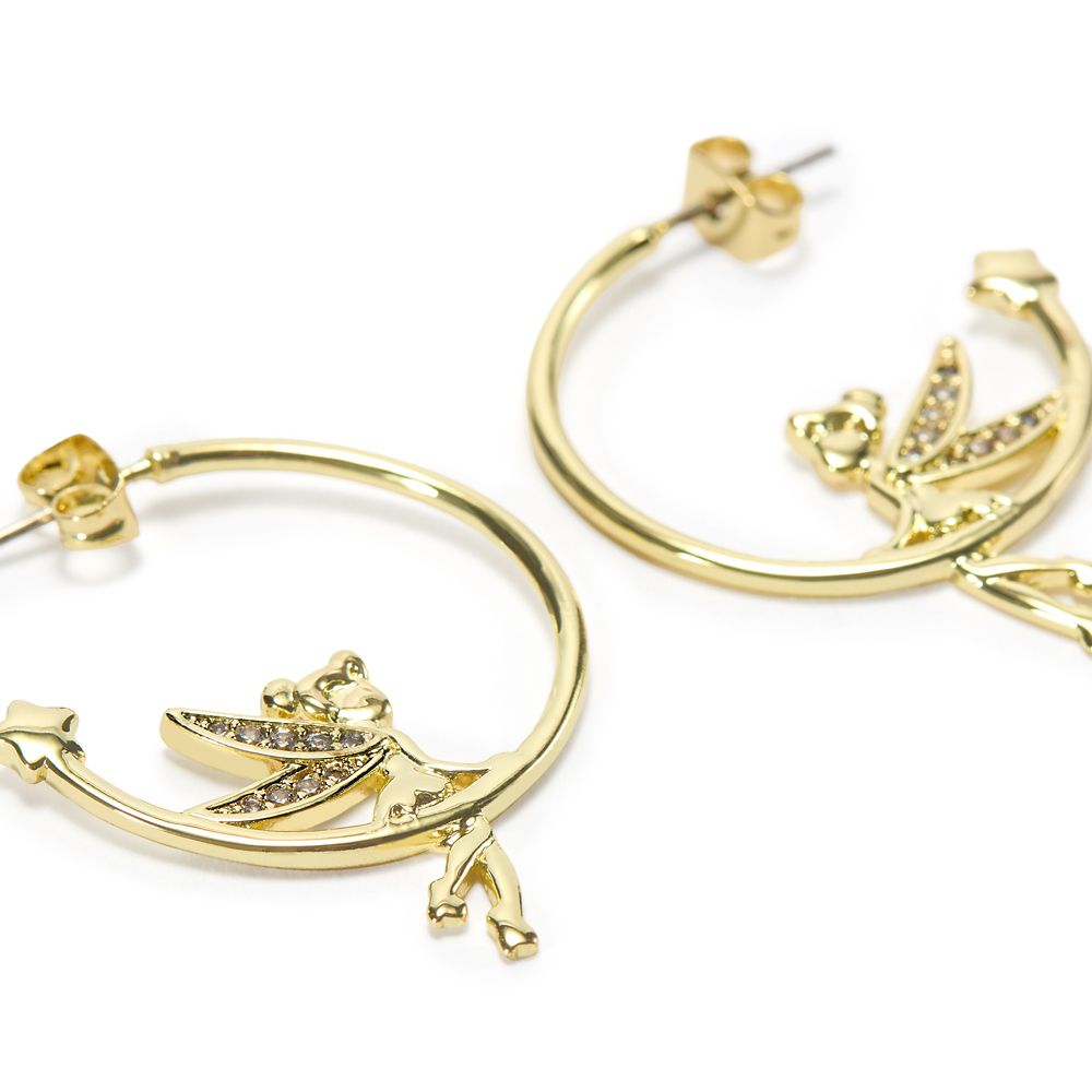 Tinker Bell Half Hoop Earrings