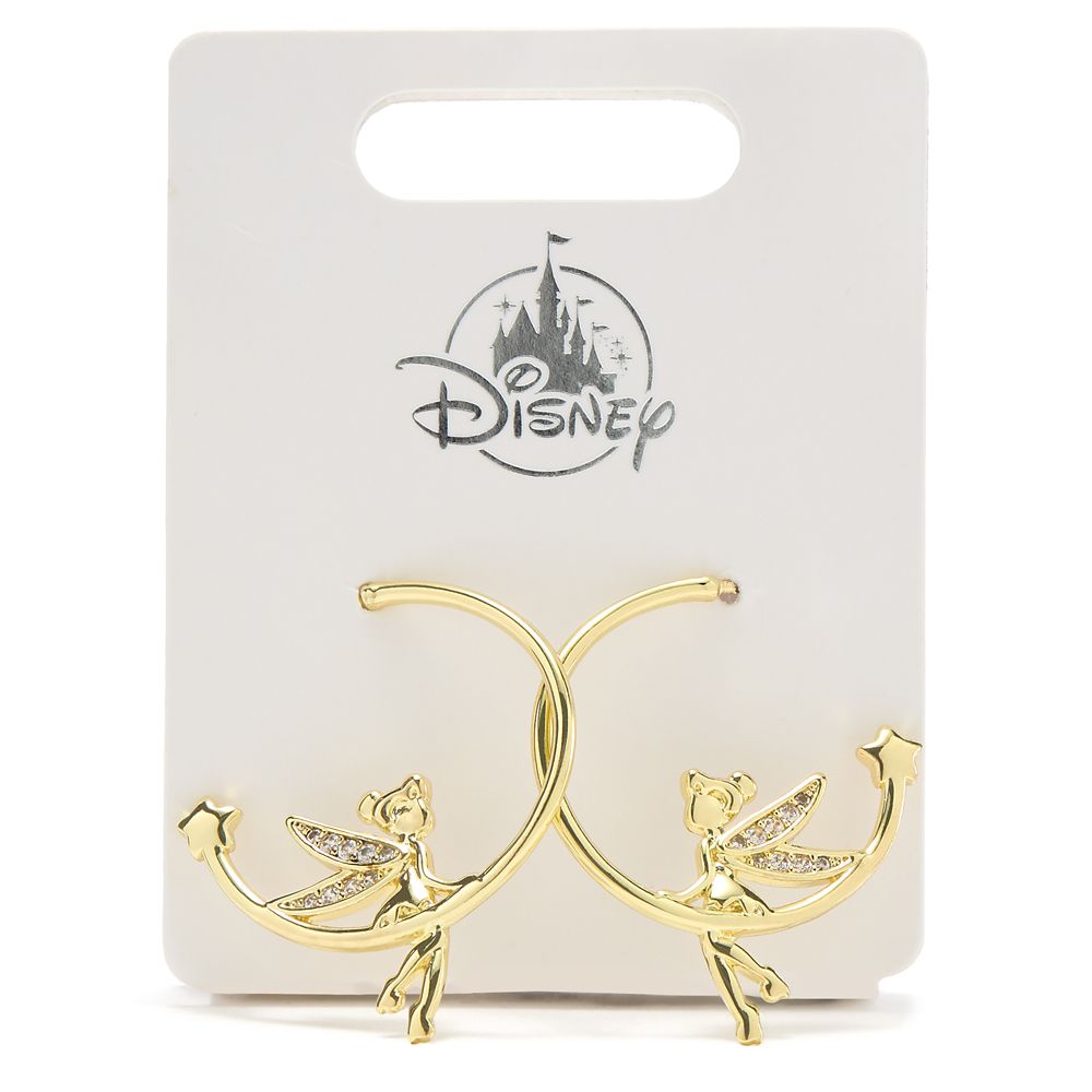 Tinker Bell Half Hoop Earrings
