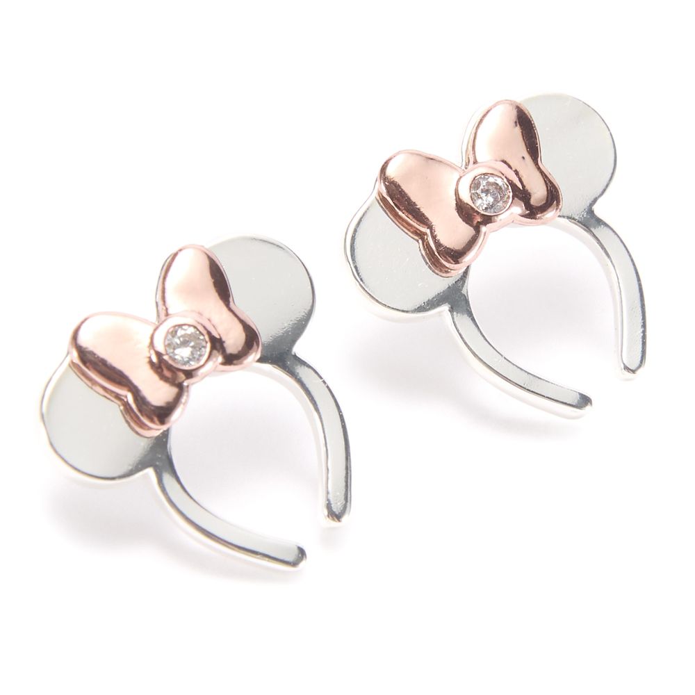 Minnie Mouse Ear Headband Earrings