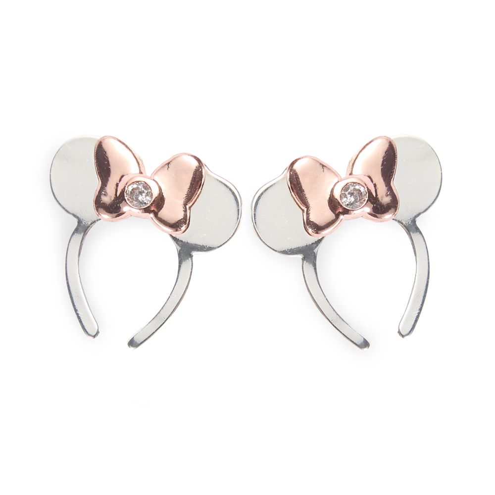 Minnie Mouse Ear Headband Earrings