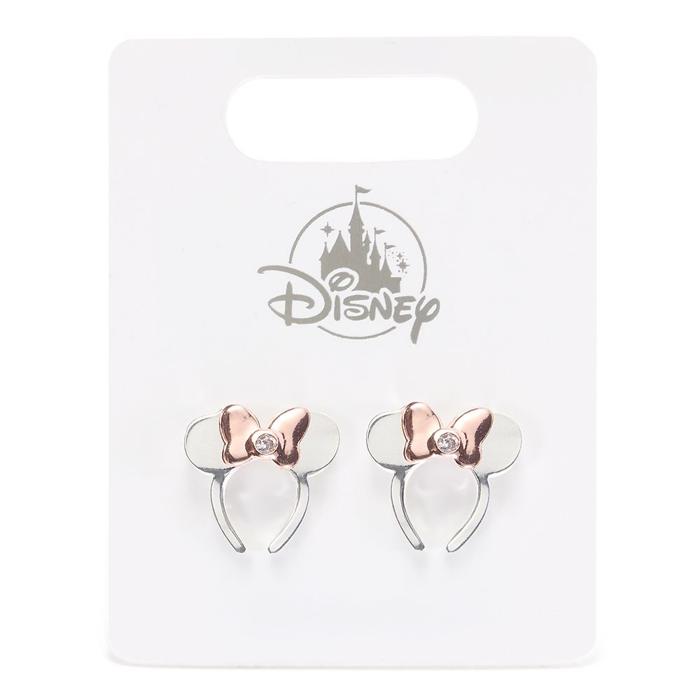 Minnie Mouse Ear Headband Earrings