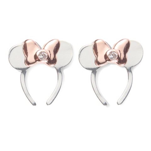 Disney Minnie Mouse Ear Headband Earrings