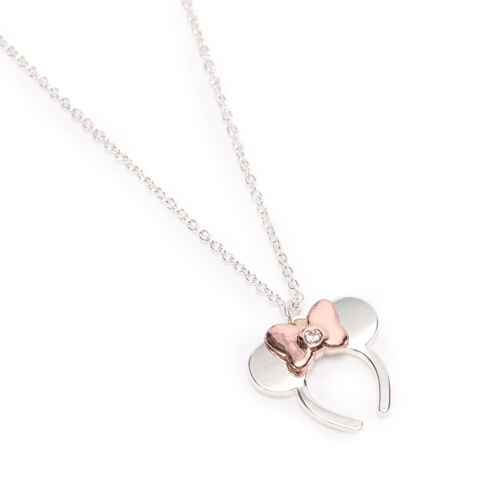 Minnie Mouse Ear Headband Necklace