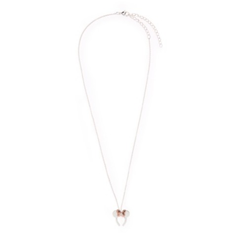 Disney Minnie Mouse Ear Headband Necklace