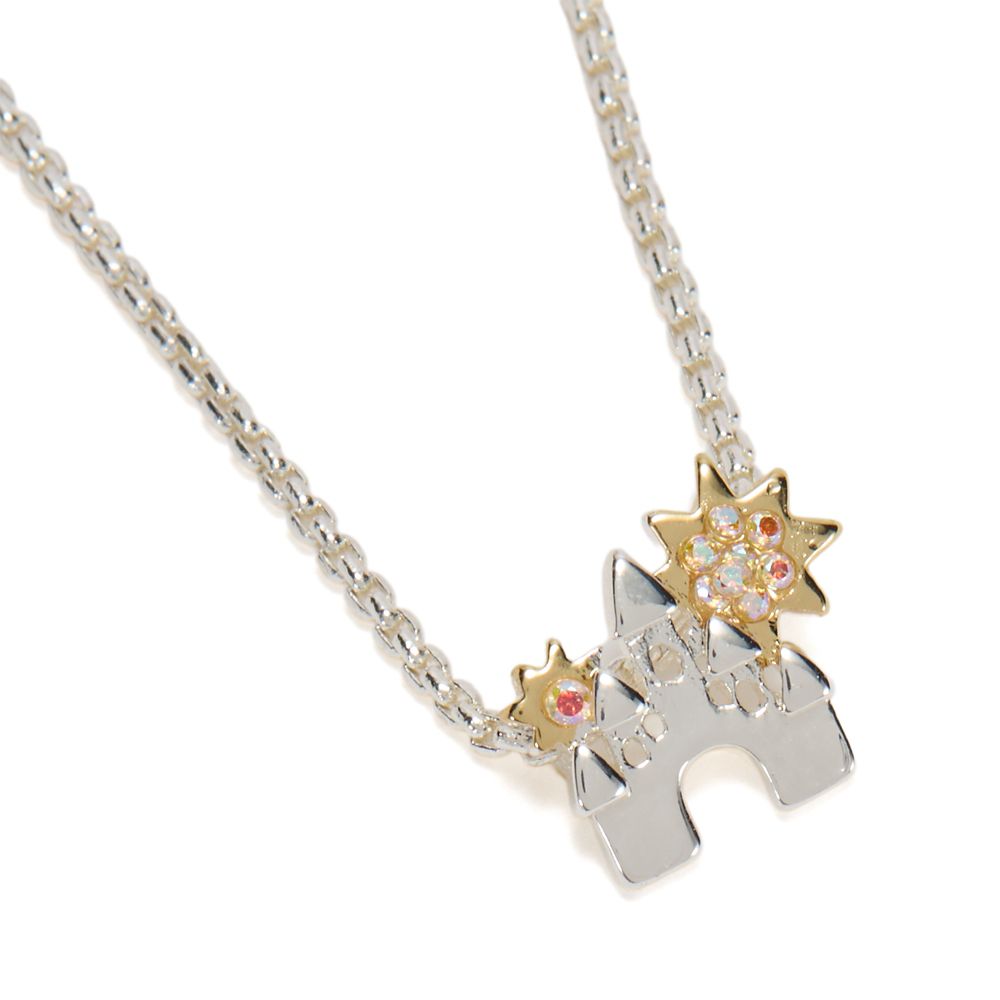 Fantasyland Castle Fireworks Fixed Pendant Necklace