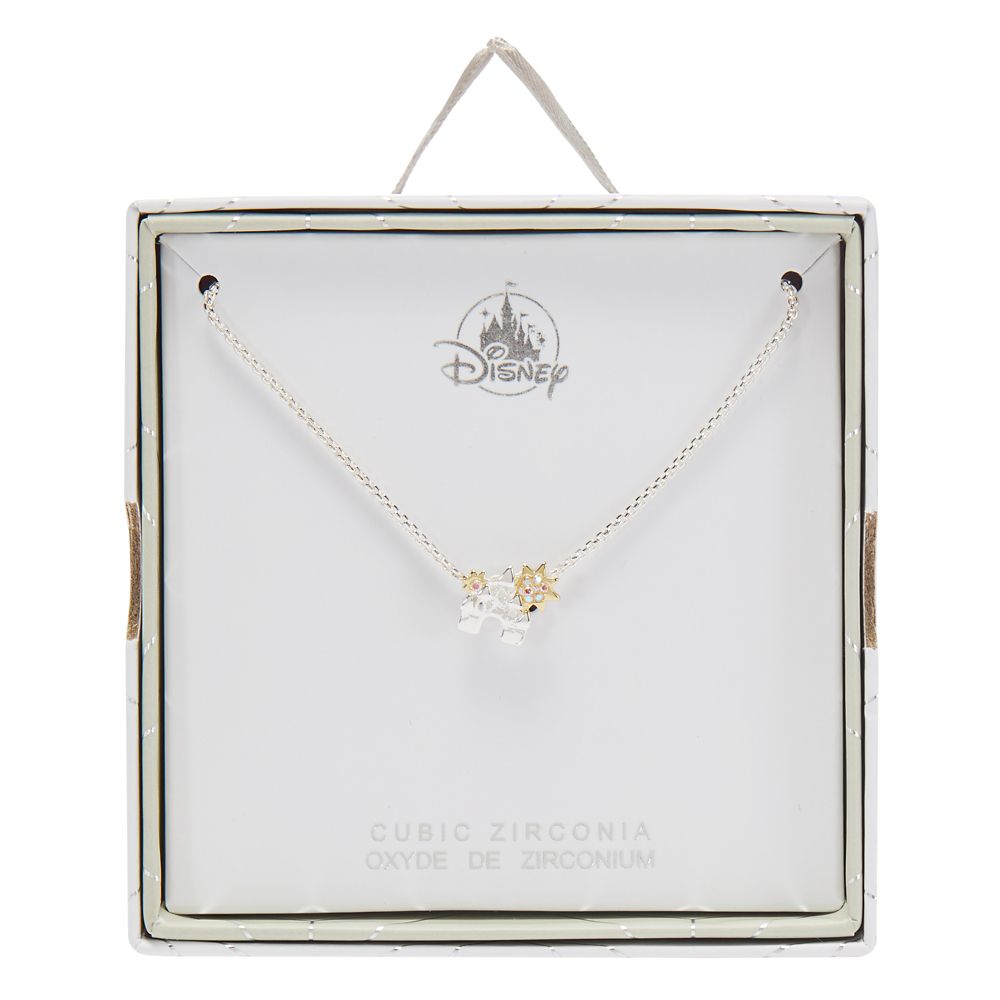 Fantasyland Castle Fireworks Fixed Pendant Necklace