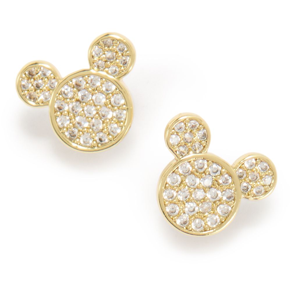 Mickey Mouse Icon Earrings and Necklace Set in Ornament Box