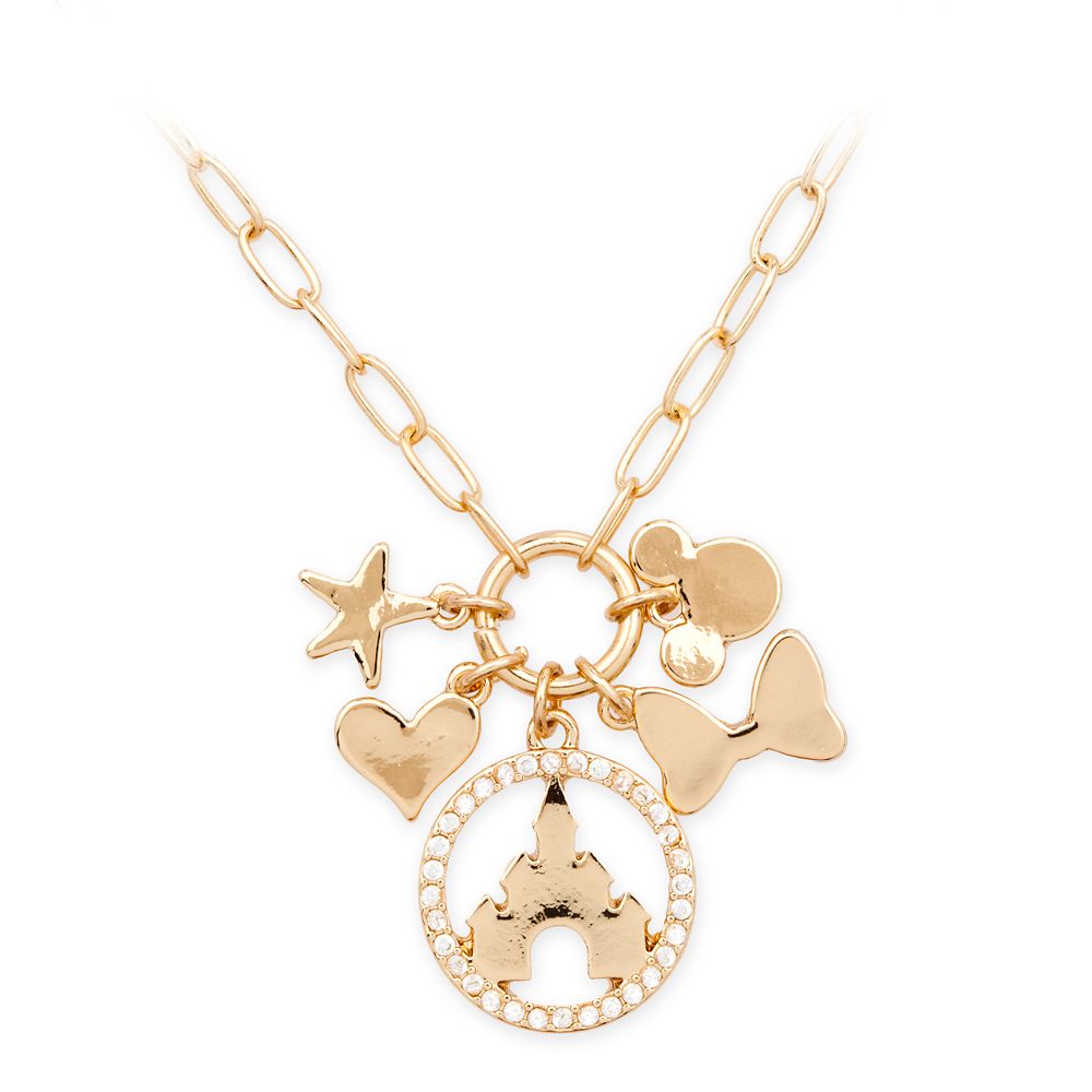 Fantasyland Castle Charm Necklace Official shopDisney