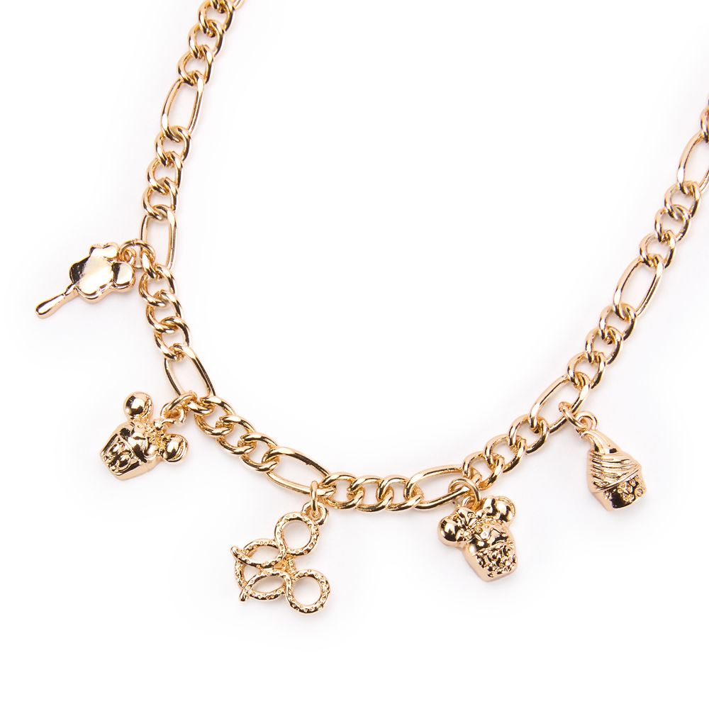 Disney Parks Food Charm Necklace