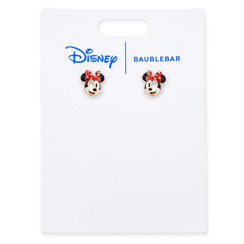 Minnie Mouse Earrings by BaubleBar