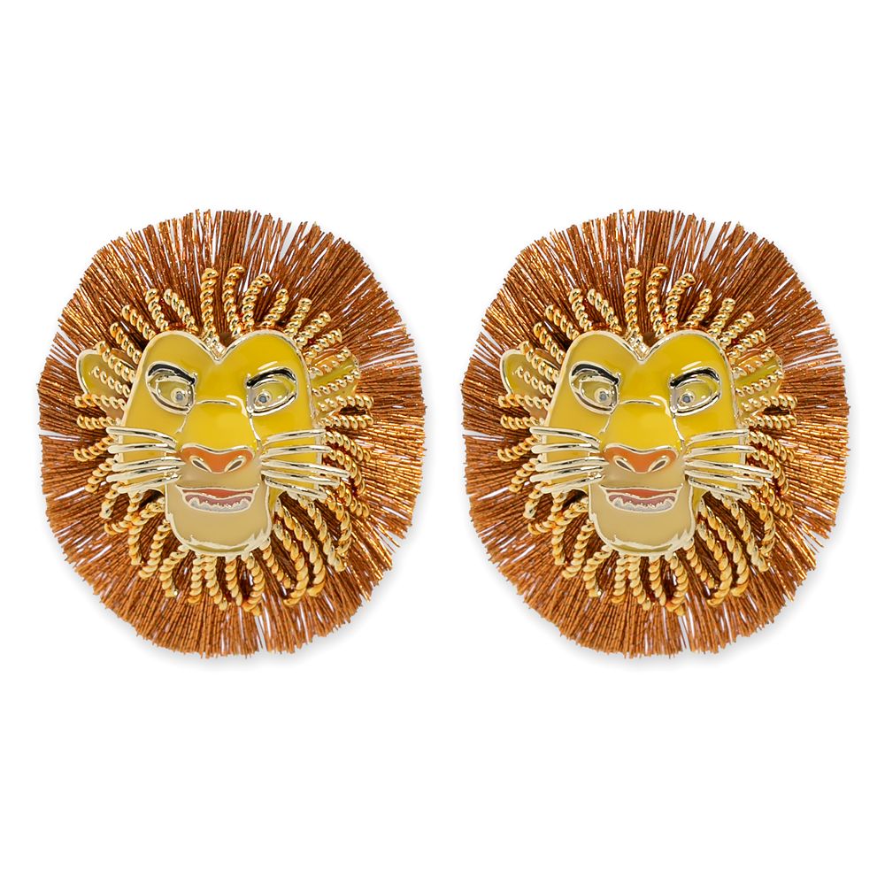 Mufasa Stud Earrings by BaubleBar – The Lion King