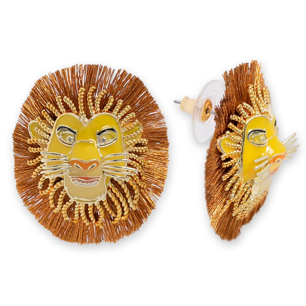 Mufasa Stud Earrings by BaubleBar - The Lion King