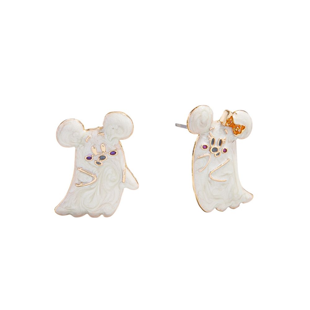 Mickey and Minnie Mouse Cutie Ghost Earrings by BaubleBar Official shopDisney