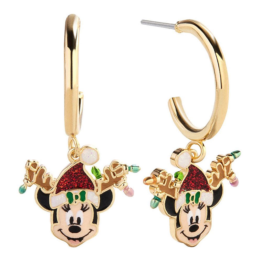Mickey and Minnie Mouse Holiday Earring Set by BaubleBar