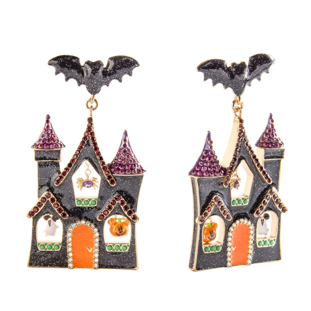 Mickey Mouse Ghost Haunted House Earrings by BaubleBar &ndash; Exclusive