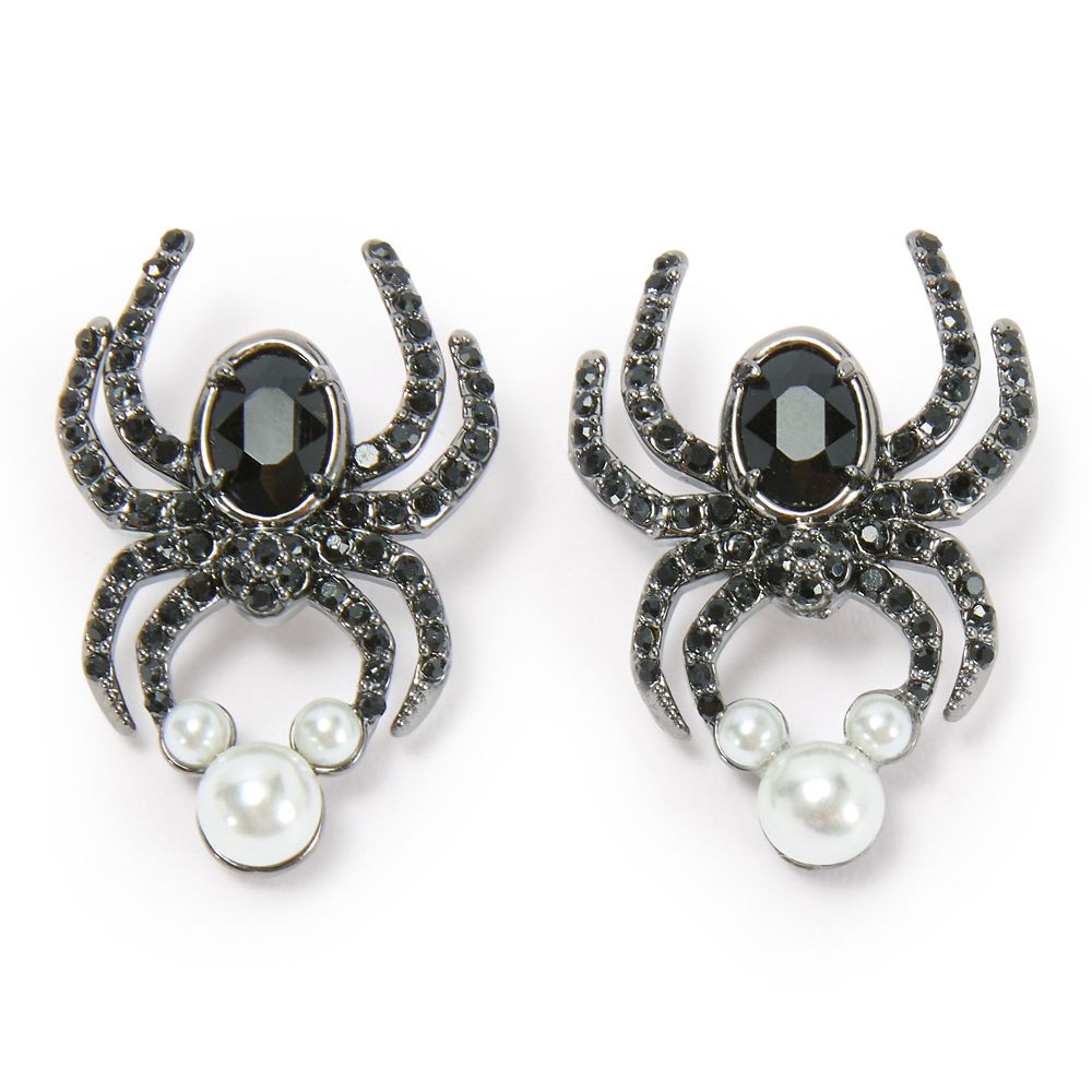 Mickey Mouse Icon Halloween Spider Earrings by BaubleBar