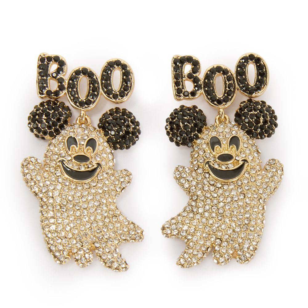 Mickey Mouse Ghost ''Boo'' Halloween Earrings by BaubleBar