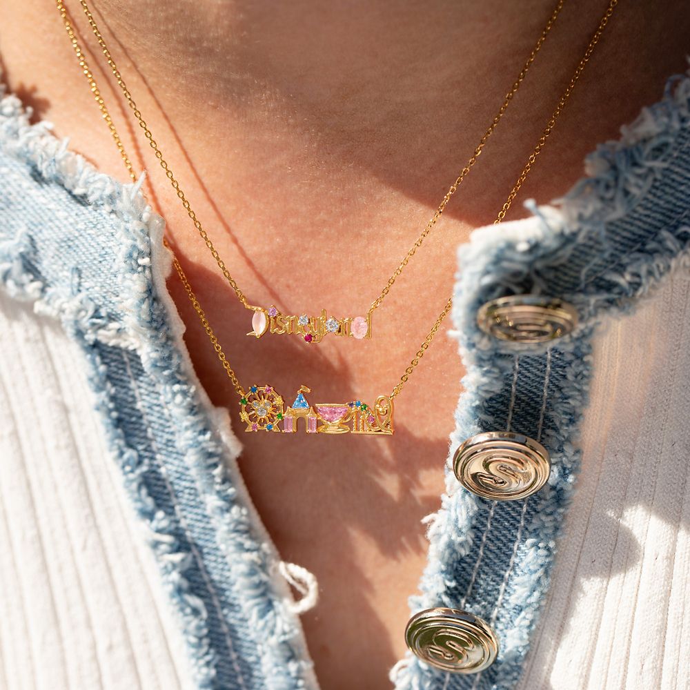 Disneyland Attractions Necklace by Girls Crew