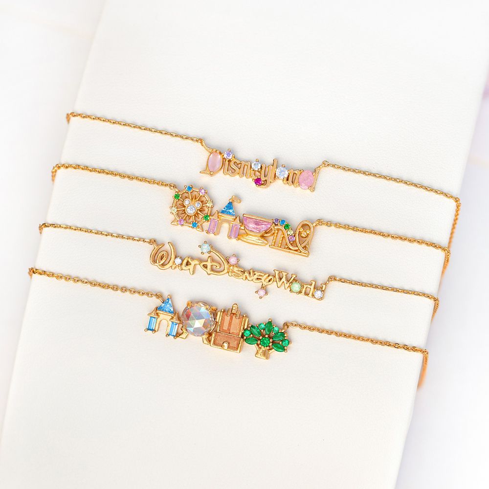 Disneyland Attractions Necklace by Girls Crew