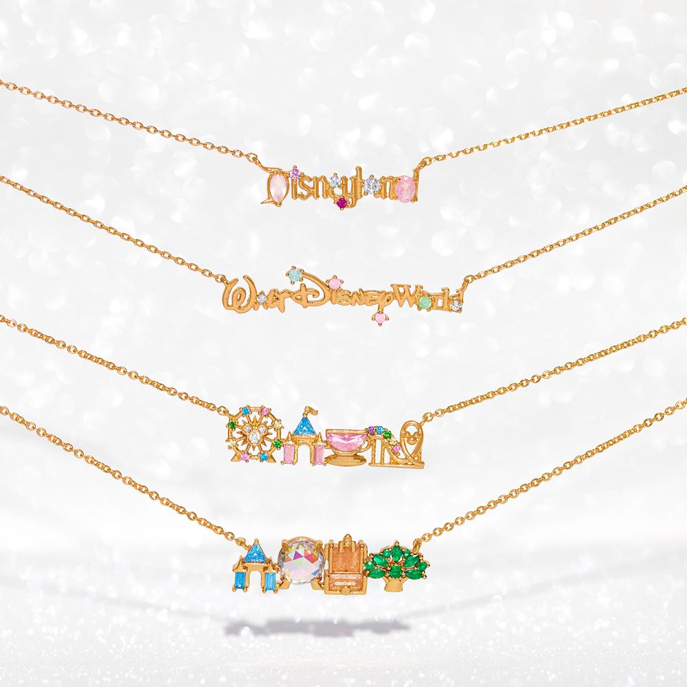Disneyland Attractions Necklace by Girls Crew
